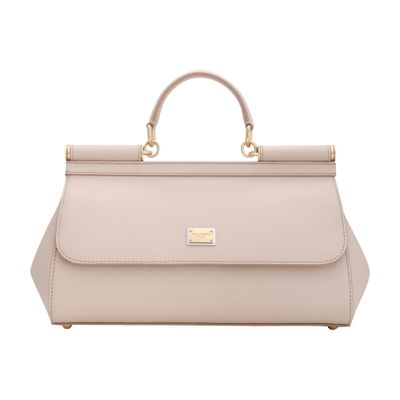 Dolce & Gabbana Medium Sicily Shoulder Bag In Light Pink 1