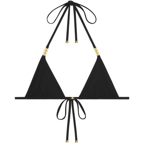 CELINE Triomphe triangle top in matte jersey