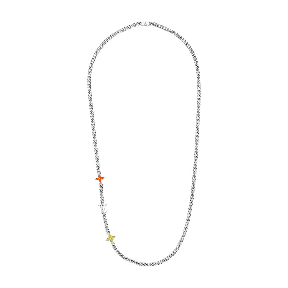 Monogram Row Necklace thumbnail 4