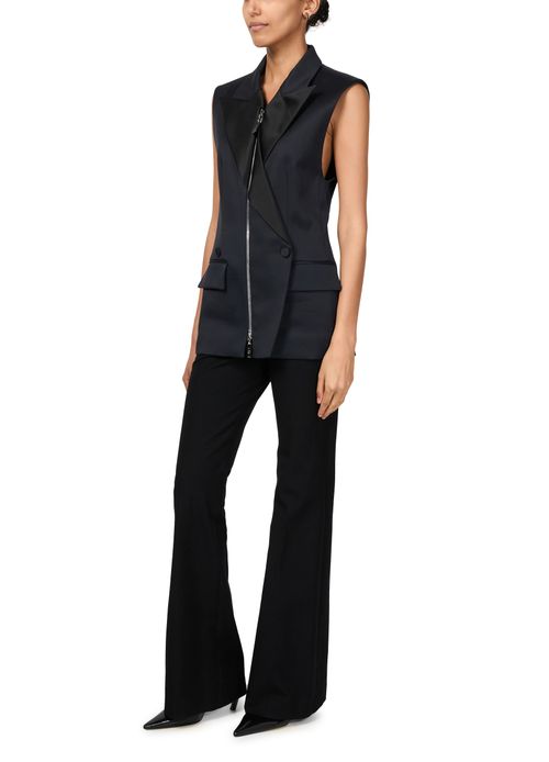 LOUIS VUITTON Sleeveless zip-up blazer