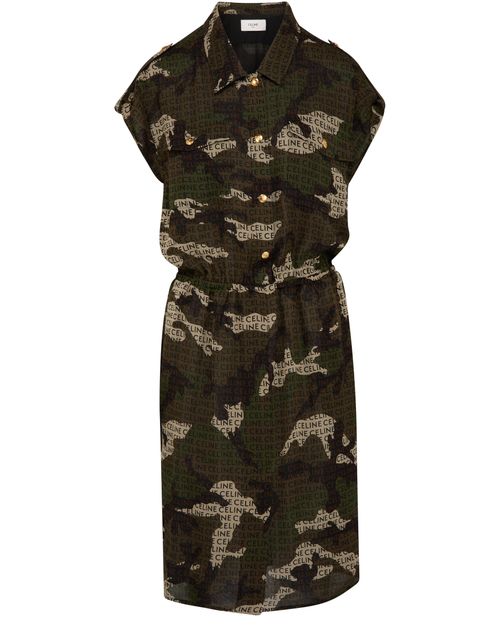 CELINE Army shirt dress