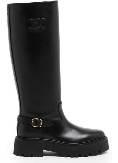 CELINE Celine bulky high boot in calfskin