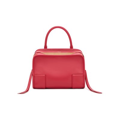 Loewe Small Amazona 180 Bag In Soft Calfskin In Red