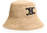Triomphe raphia hat - CELINE