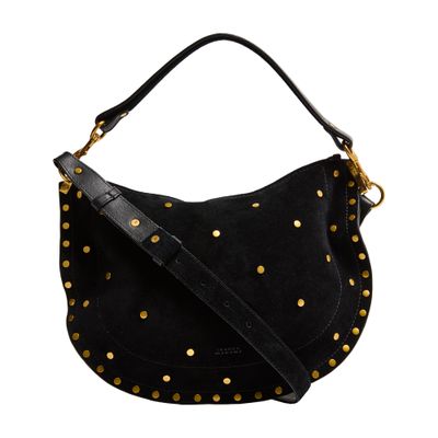 Isabel Marant Oskan Soft Zip Bag In Black