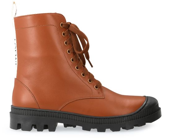 Louis Vuitton Combat Boots with Upper Leather for Women for sale