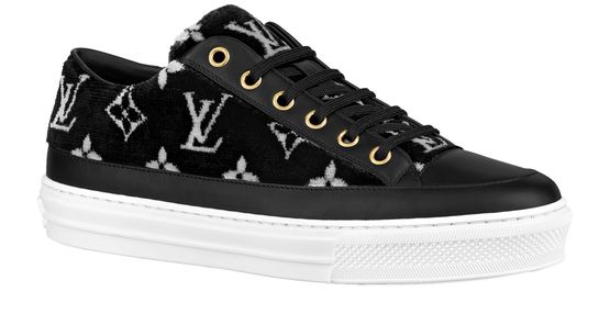 Louis Vuitton High-Top Monogram Sneakers