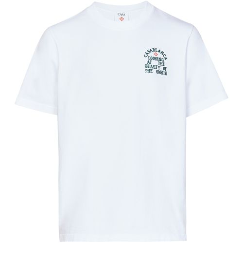 CASABLANCA Short sleeve printed t-shirt