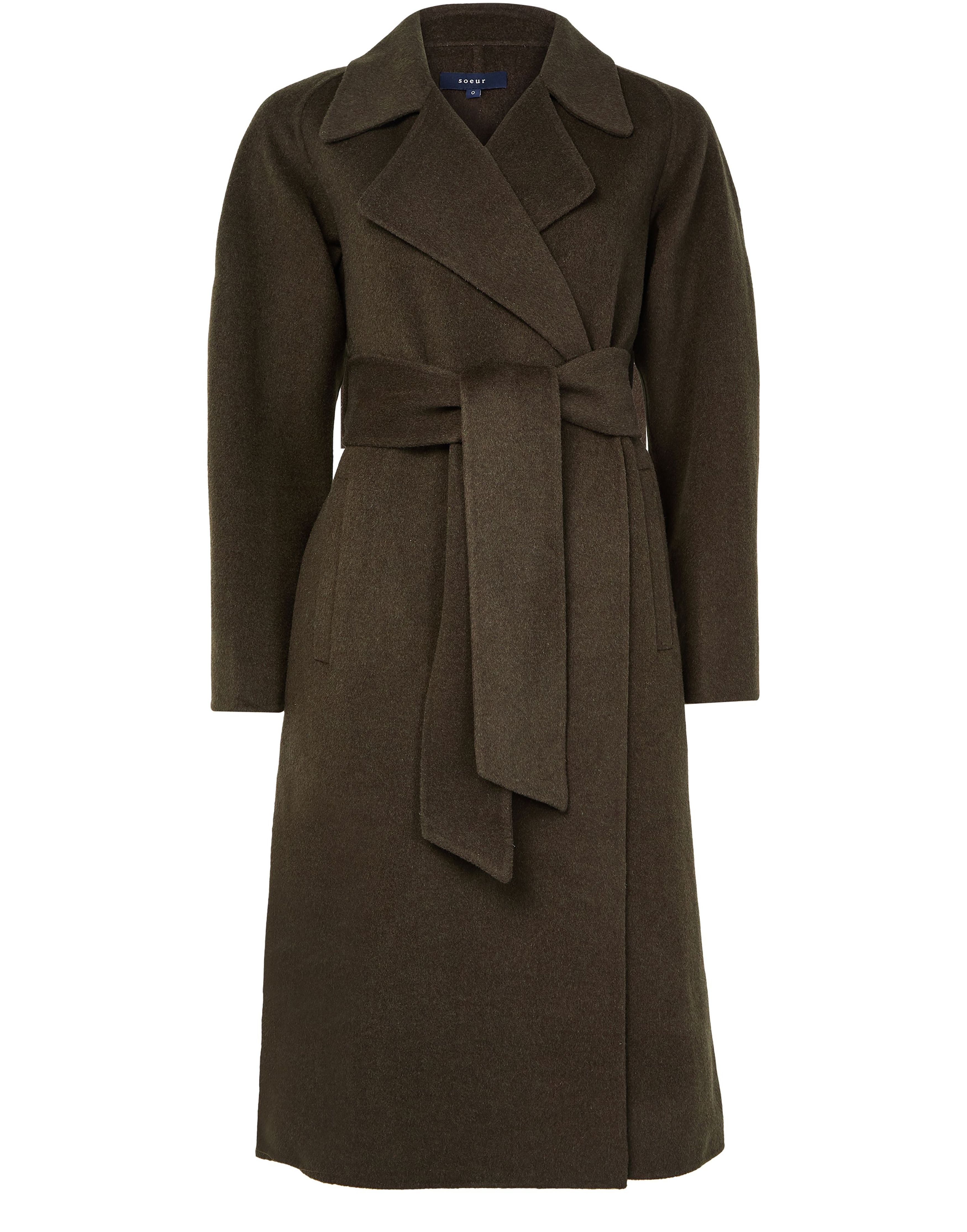 Harvard wool coat