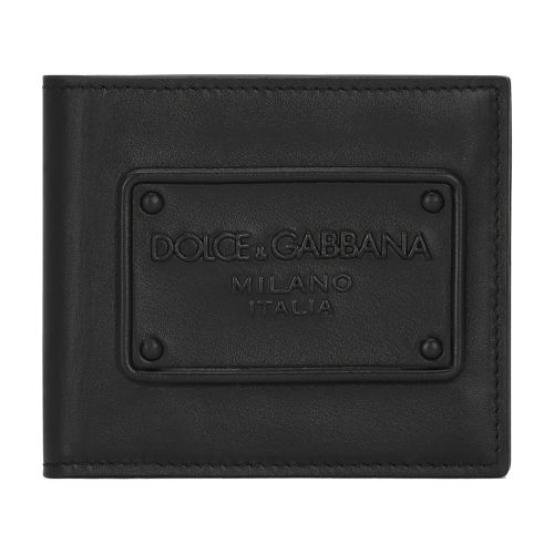 Calfskin bifold wallet