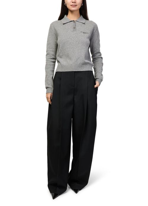 GIVENCHY Wool and cashmere polo shirt