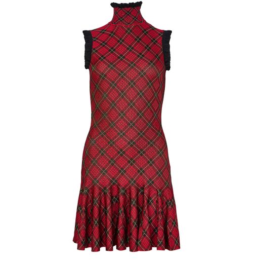 MCQUEEN Bedrucktes Minikleid