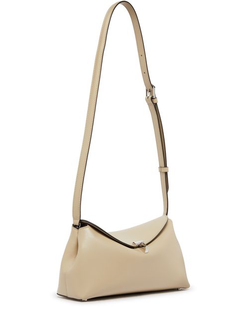 T-Lock leather clutch - TOTEME