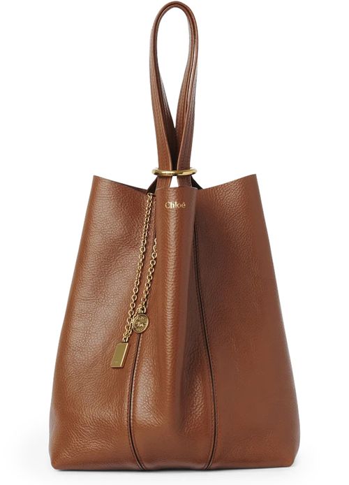 CHLOE Chloe Spin grained leather tote bag