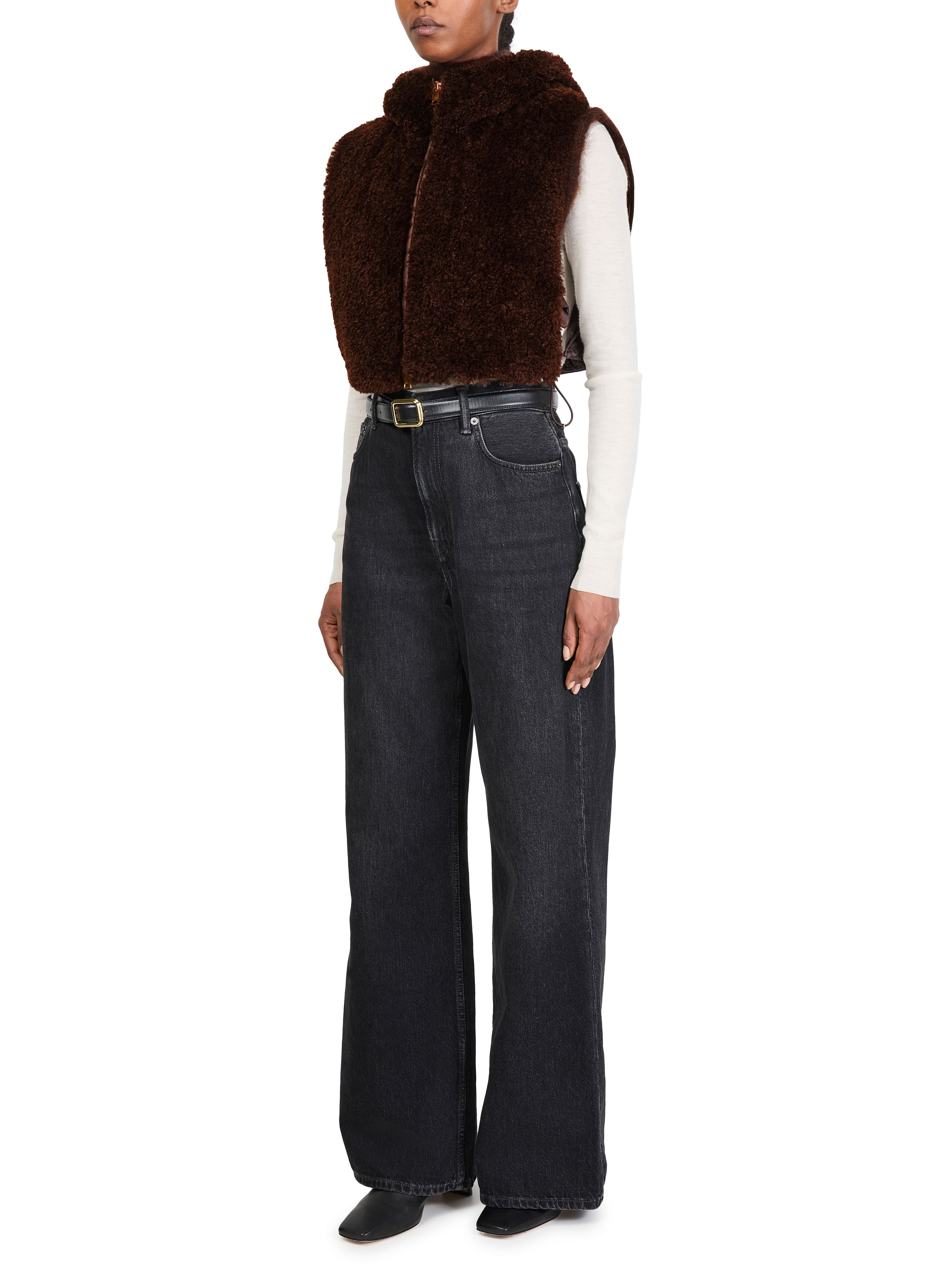 Bib sleeveless jacket thumbnail 6