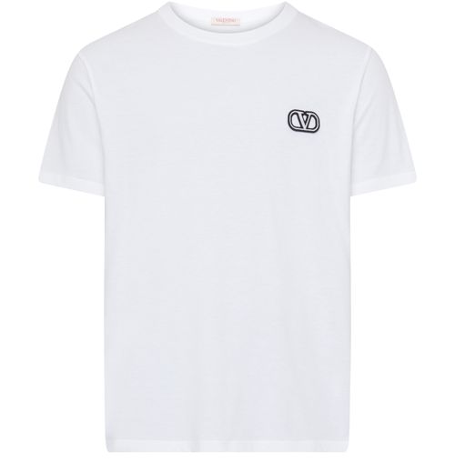 VALENTINO GARAVANI T-shirt en coton imprimé Vlogo Signature