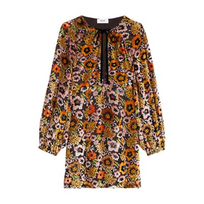 celine embroidered puff ball bustier dress CELINE EMBELLISHED FEATHER GOWN | CULT MIA