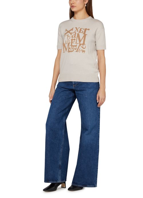 S MAX MARA Pull à manches courtes en laine Felicia