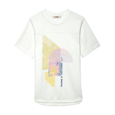 Zadig & Voltaire Bow Graphic-print T-shirt In White