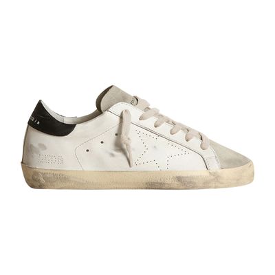 Shop Golden Goose Super-star Sneakers In White