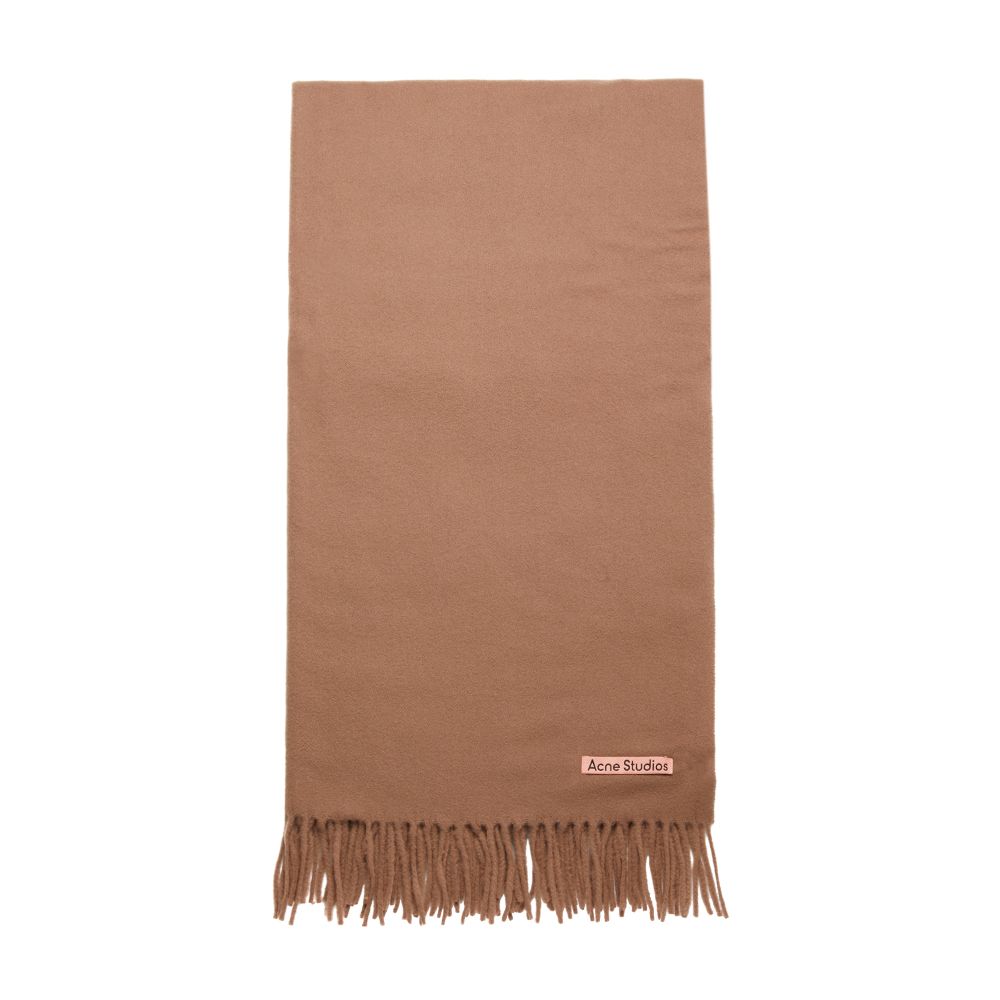 Fringe wool oversized scarf thumbnail 6