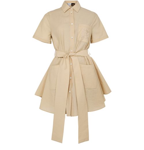 LOEWE Cotton polo shirt dress
