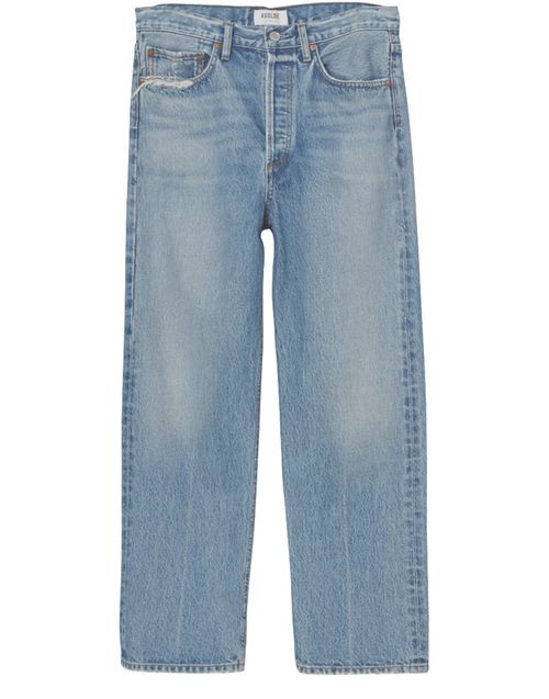 AGOLDE 90's crop mid rise straight