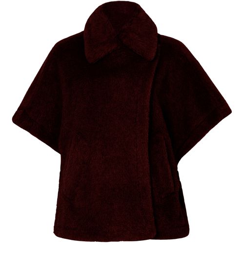 MAX MARA Cape aus Teddy-Stoff Tebe