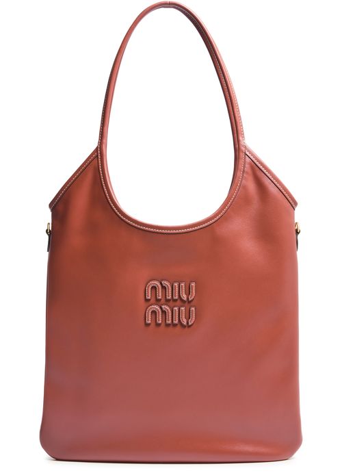 MIU MIU 가죽 카바스 백