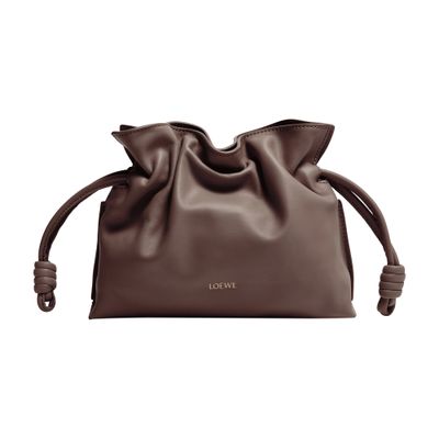 Loewe Flamenco Medium Clutch In Nappa Calfskin