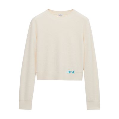 Loewe Wool Sweater With A Round Neck