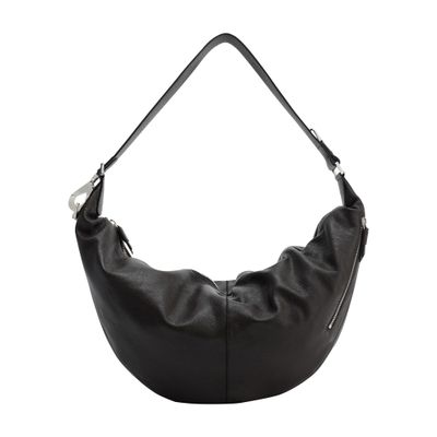 Lemaire Quiver Clip Hobo Bag In Brown
