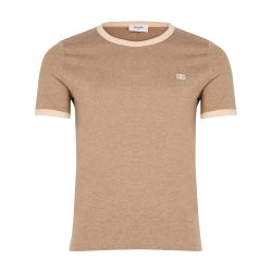 関税込み【CELINE】70's Triomphe t-shirt in cotton jersey 70'S TRIOMPHE T-SHIRT IN COTTON JERSEY - | CELINE