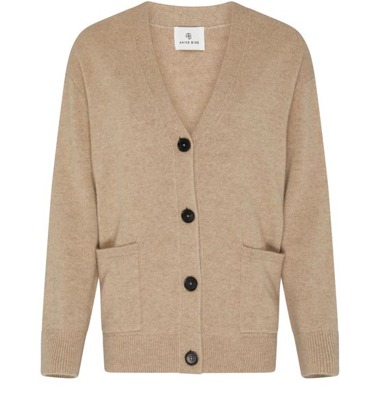 Anine Bing Jackson Cardigan Brown Cashmere M