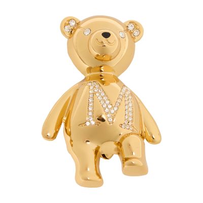 Max Mara Shiny Brooch In Gold