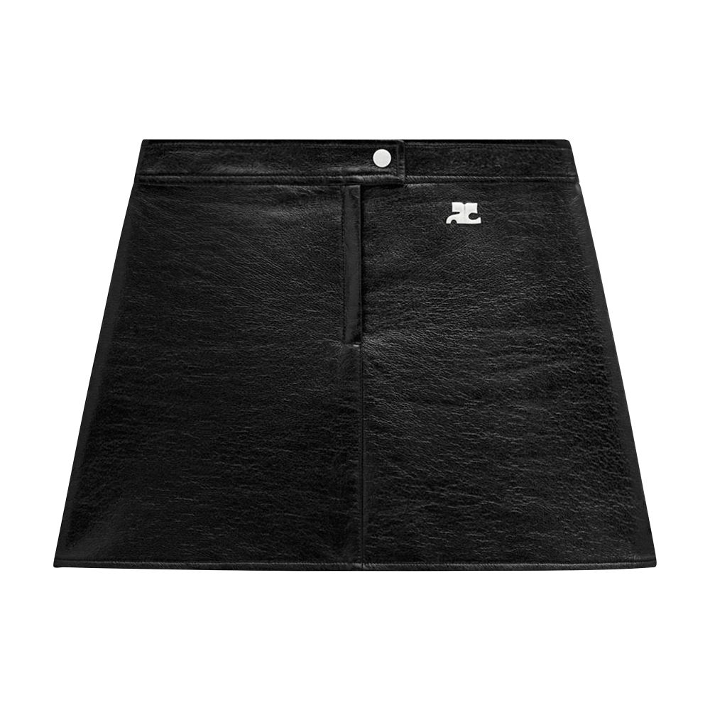 Reedition Vinyl mini skirt thumbnail 7