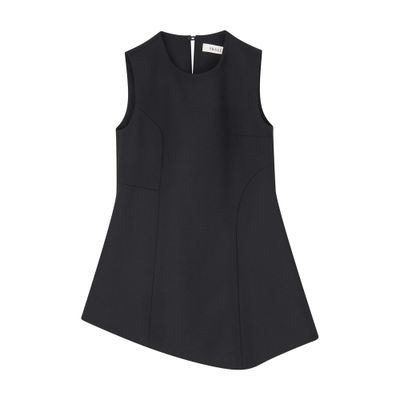 Skall Studio Phillippina Short Dress In Black