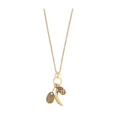 Chloé Charm Necklace In Gold