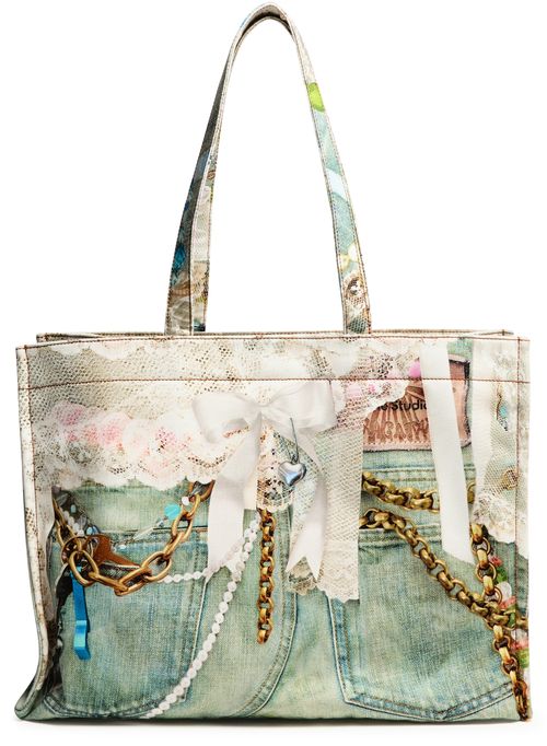 ACNE STUDIOS Tote Bag aus Denim