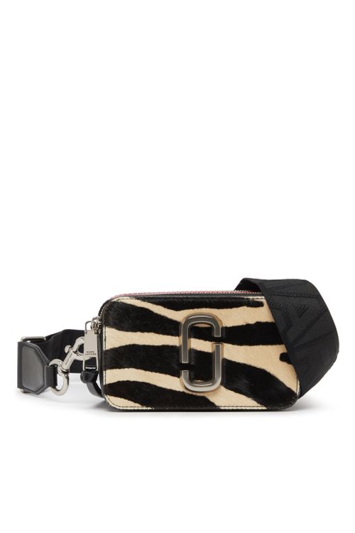 MARC JACOBS The Snapshot Zebra Haircalf bag