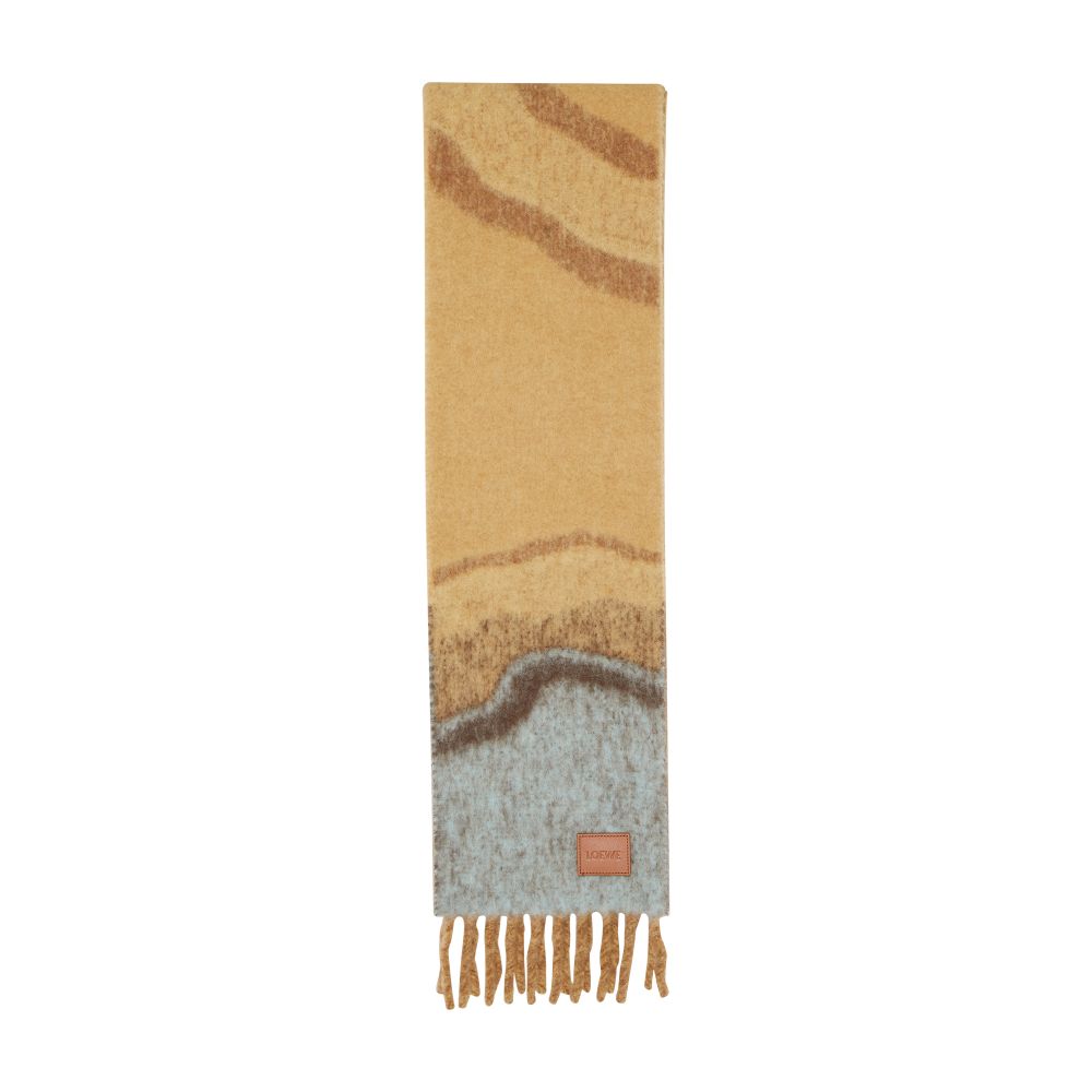 Mohair and alpaca scarf thumbnail 6