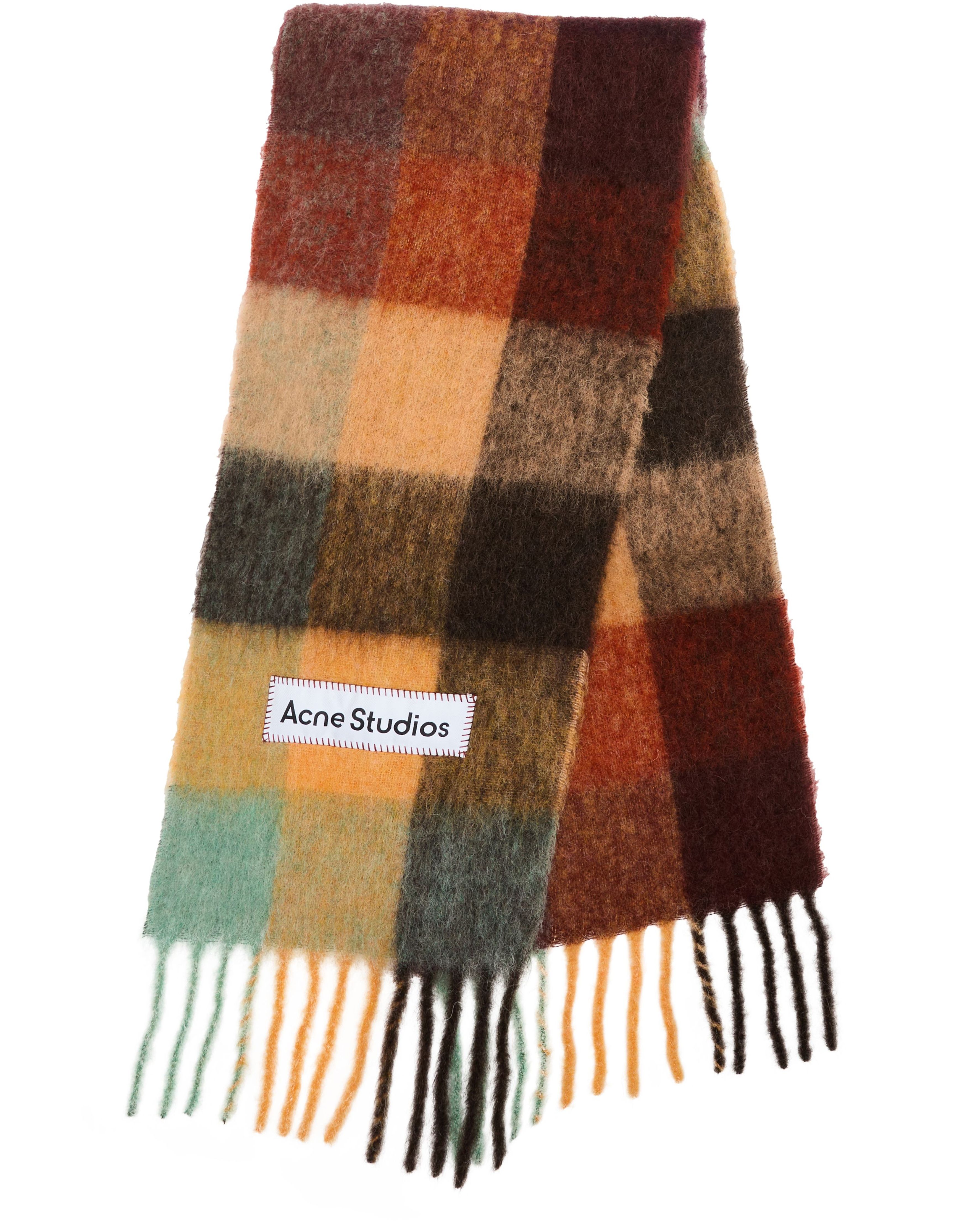 Vally scarf with fringes thumbnail 3