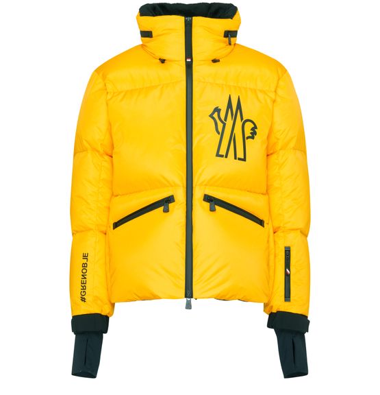 Sandro yellow puffer jacket sale
