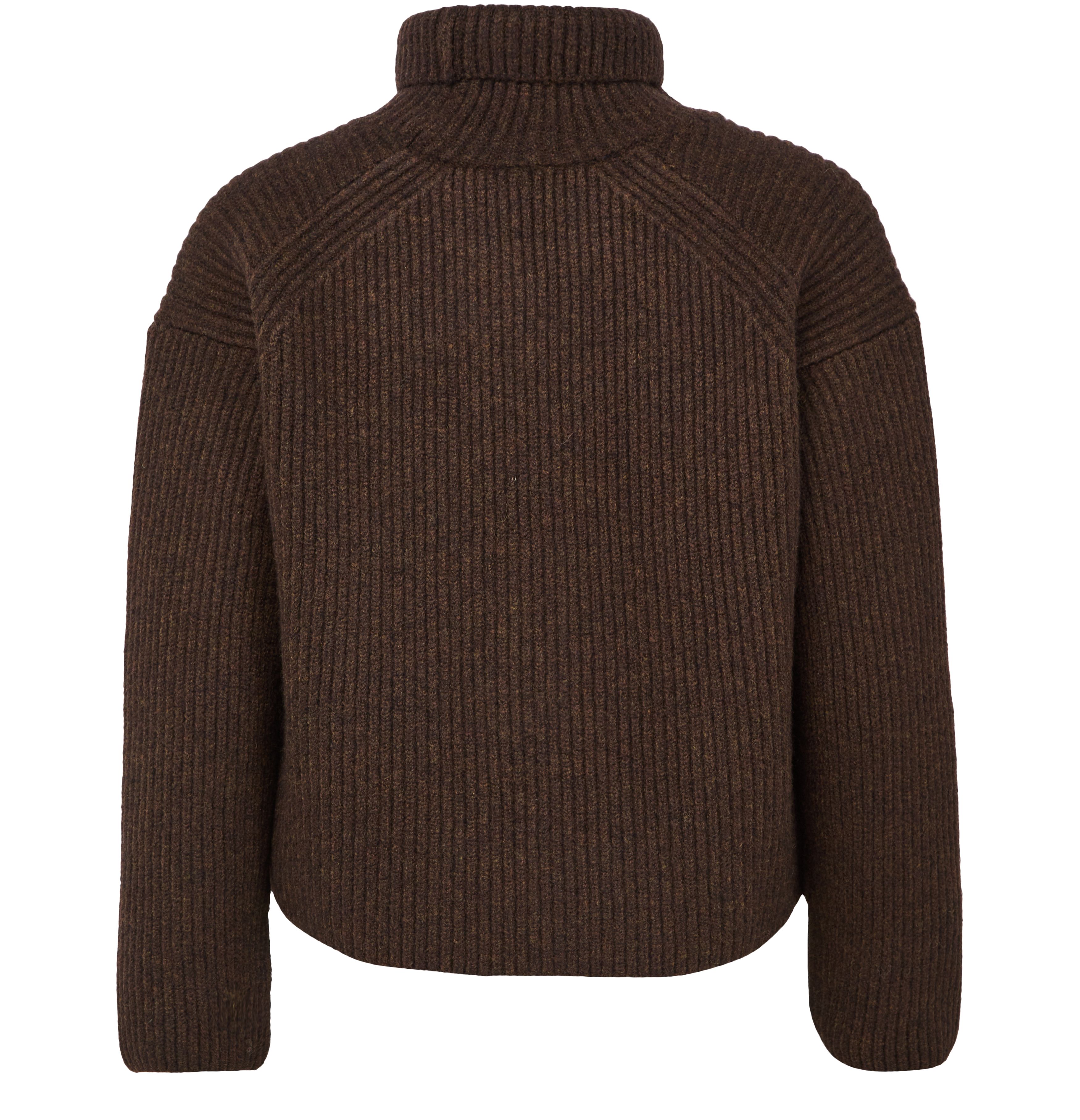 Flynn woolen turtleneck sweater thumbnail 3