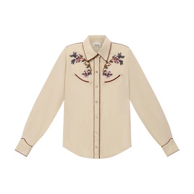 Isabel Marant Yzea Shirt In Neutral
