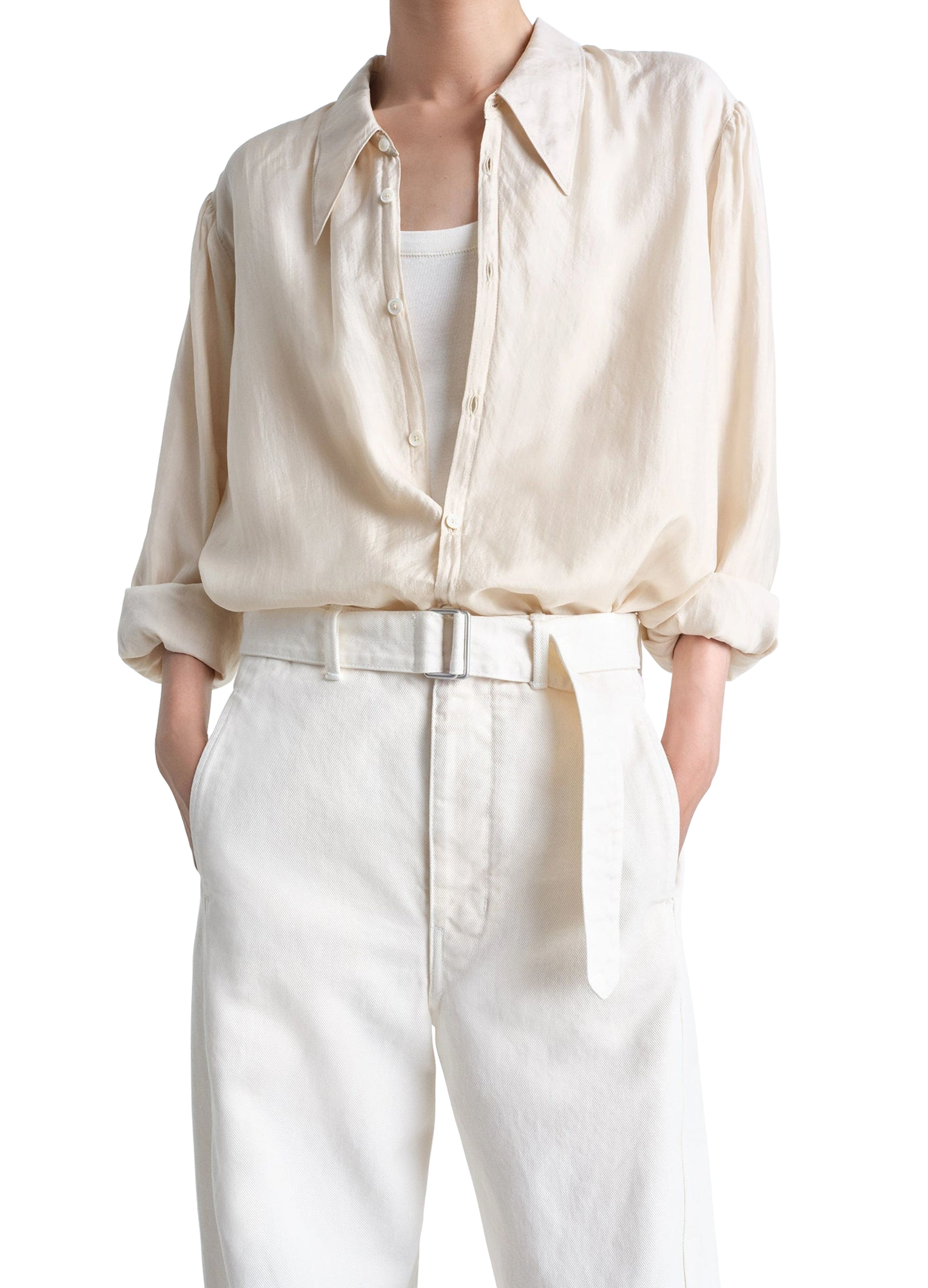 Twisted belted pants thumbnail 3