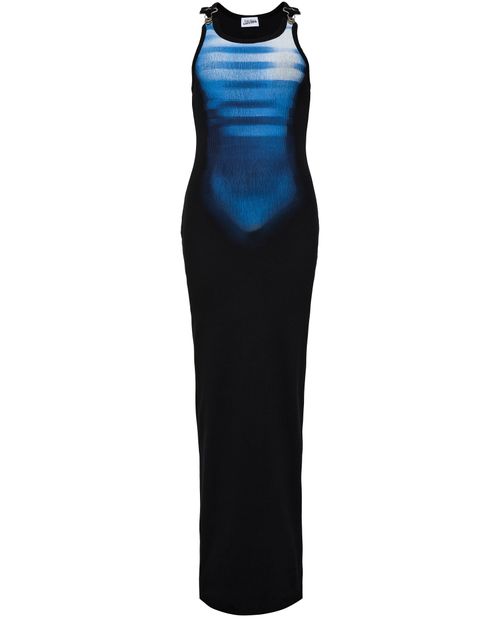 JEAN PAUL GAULTIER Robe longue bords-côtes The Male