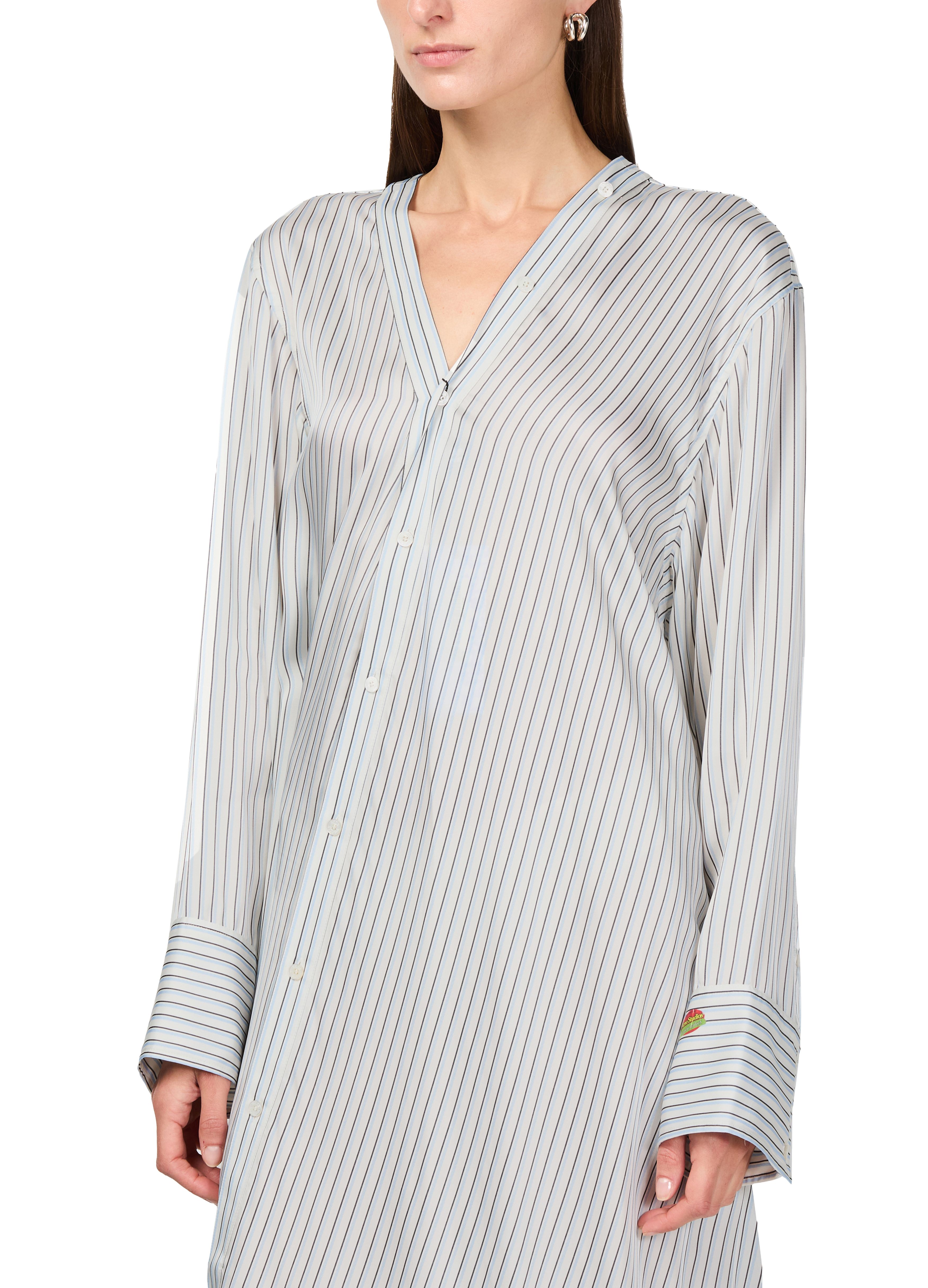 Asymmetrical shirt dress thumbnail 4