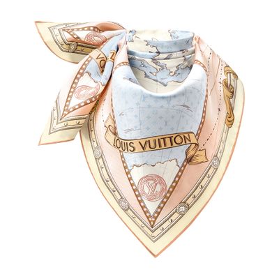 Louis Vuitton Lv Map Square 90 In Sand