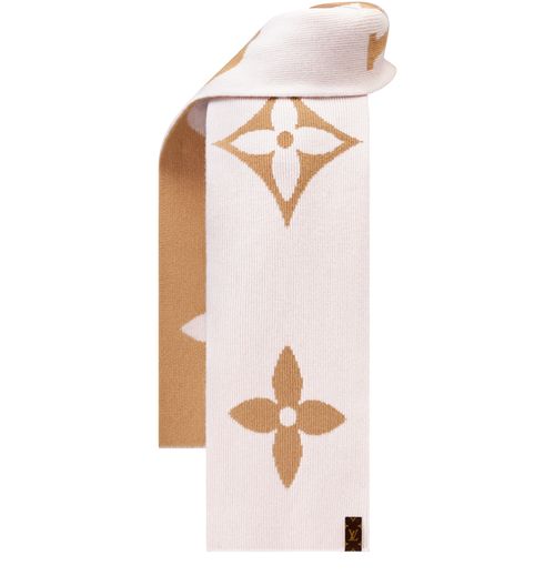 LOUIS VUITTON LV Medallion Knit Scarf